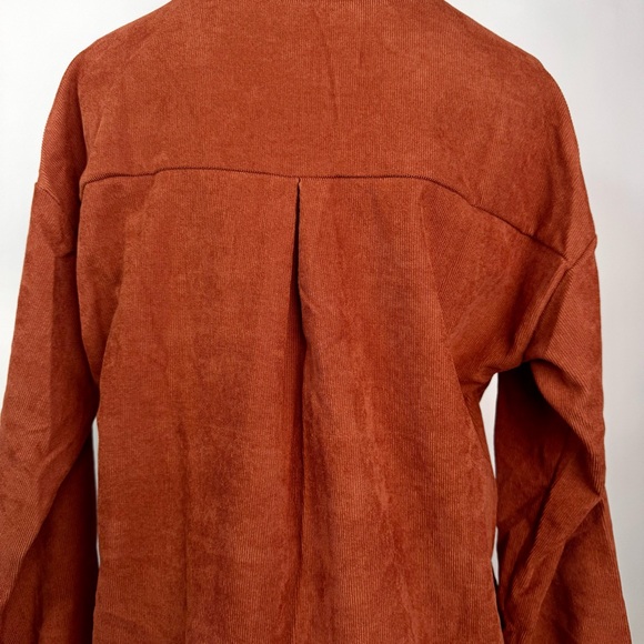 Rust Button-Up Shirt - Picture 4 of 5